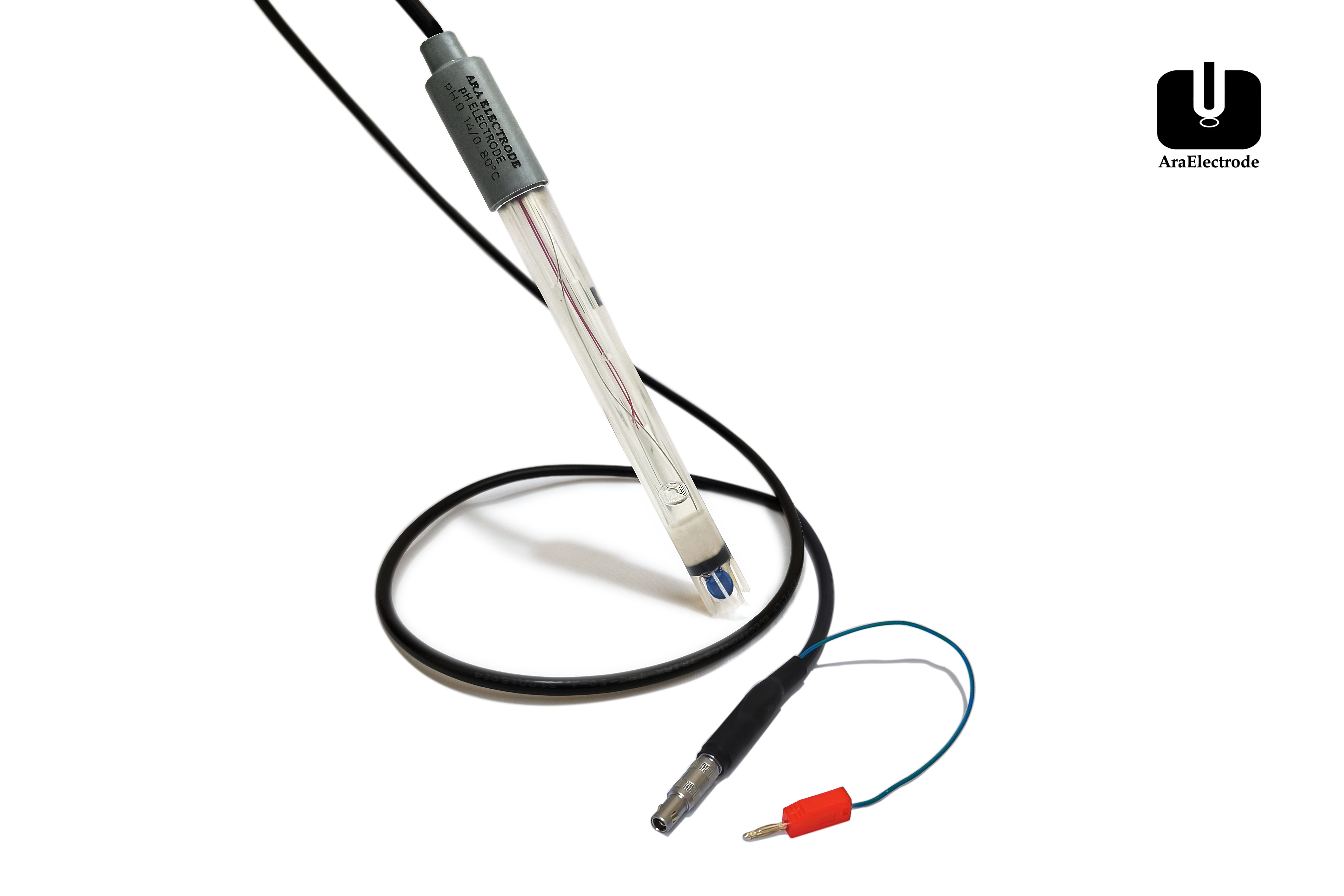 الکترود pH متراهم Metrohm 827 (جایگزین) /گارد دار بدنه PP (پلی پروپیلن) غشا آبی رنگ