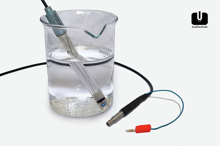 الکترود pH متراهم Metrohm 827 (جایگزین) /گارد دار بدنه PP (پلی پروپیلن) غشا آبی رنگ